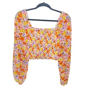 Floral Crop Top